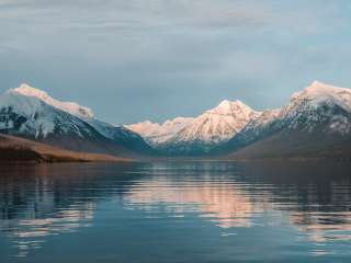 McDonald Lake Wilderness Campsite — Glacier National Park
