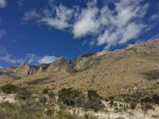 Tejas Wilderness Campground — Guadalupe Mountains National Park