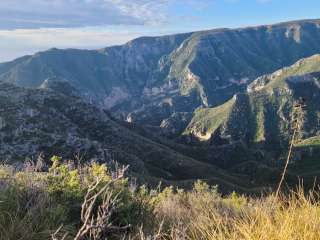 Mckittrick Ridge Wilderness Campground — Guadalupe Mountains National Park