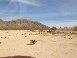 Fort Bliss Army Range dispersed camping