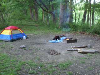 Hornbeck's River Boat In Campsites — Delaware Water Gap National Recreation Area