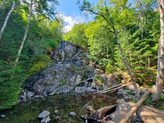 MacIntyre Brook Falls campground