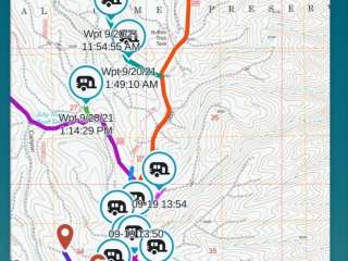 Forest Service Rd #205/225 Upper Dispersed Camping