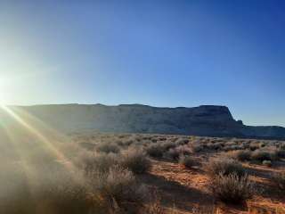 Wide Spot Dispersed Camping — Glen Canyon National Recreation Area