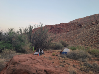 Paria Canyon Wilderness - Final Designated Campsite Before Lee's Ferry