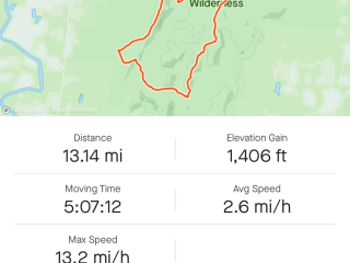 Birkhead Mountain Wilderness Area Dispersed