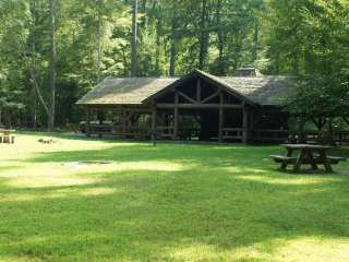 Backbone Rock Recreation Area Pavilions and Campground