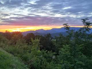 Sunset Ridge in the Smoky Mountains