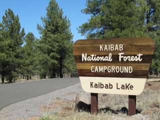 Kaibab Lake Sites And Group Areas