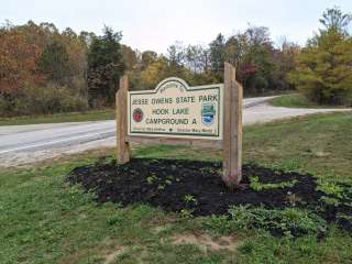 Hook Lake (Campground A) — Jesse Owens State Park