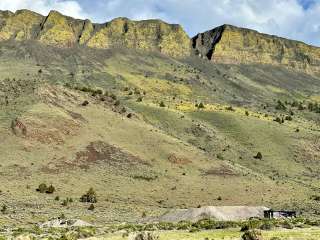 Lake Abert US 395 South Pullout Dispersed Camping