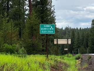 Quartz Mountain Sno-park