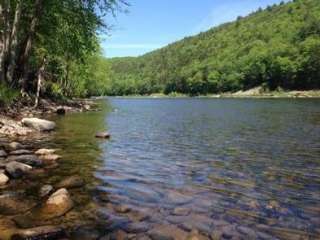 Alosa Boat In Campsites — Delaware Water Gap National Recreation Area