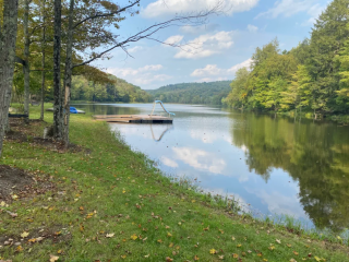 Lake Front Campsite !!!