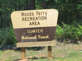 Sumter National Forest Woods Ferry Campground