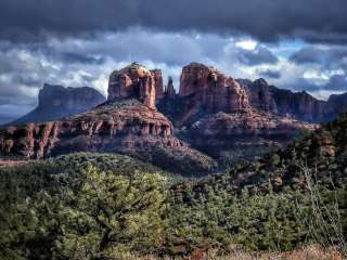 Coconino Dispersed Camping - between train tracks and the highway 