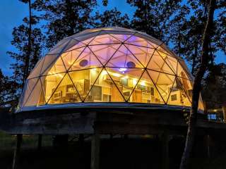 Glamping Dome at Getaway on Ranger Creek