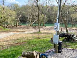 Campsite on the Caney