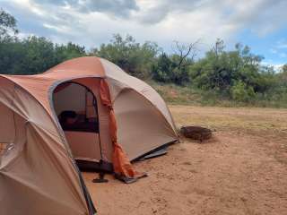 Lake Theo Tent Camping Area — Caprock Canyons State Park