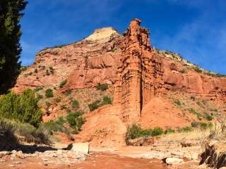 North Prong Primitive Campsite Camping Area — Caprock Canyons State Park