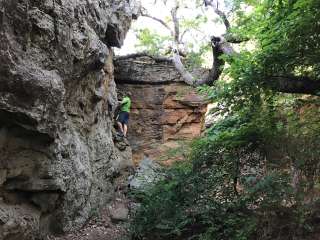 Primitive Area — Lake Mineral Wells State Park