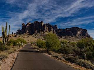 Goldfield Ghost Town Dry Camping