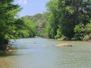 Turkey Sink Camping Area — Guadalupe River State Park