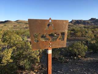 Croton Springs Primitive Roadside Campsite — Big Bend National Park