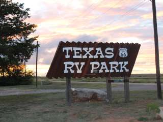 Texas Route 66 RV park