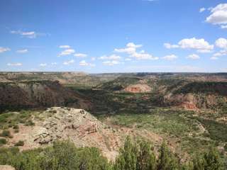 Fortress Cliff Primitive — Palo Duro Canyon State Park