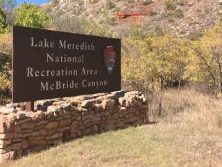 McBride Canyon & Mullinaw Creek Camp — Lake Meredith National Recreation Area