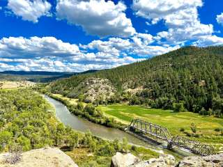 Abandonded Bridge on San Juan River