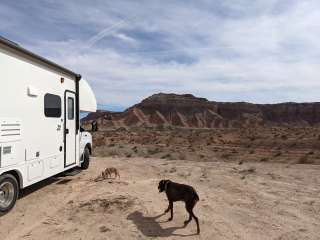 Goblin Valley st Park dispersed camp area