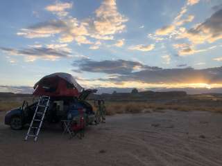 Warm Creek Bay Dispersed Camping — Glen Canyon National Recreation Area