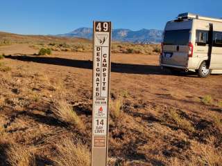 Hurricane Cliffs BLM dispersed #49-53