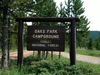 Oaks Park Campground - Ashley National Forest