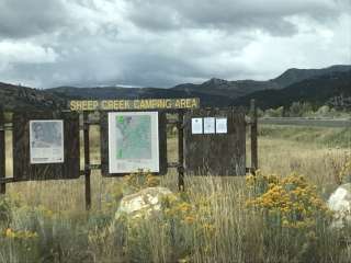 Sheep Creek Dispersed Camping Area 