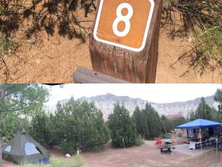 Arch Campground — Kodachrome Basin State Park