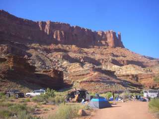 Hardscrabble Bottom Backcountry Campsites — Canyonlands National Park