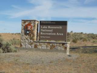 Spring Canyon Group Site — Lake Roosevelt National Recreation Area