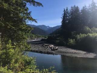 North Fork Campground — Olympic National Park