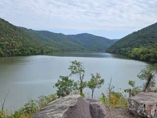 East Shore Campground — Bluestone Lake State Park