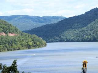 Tent Area Campground — Bluestone Lake State Park