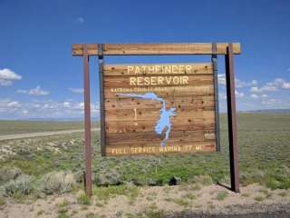 Natrona County Pathfinder Reservoir Weiss Campground