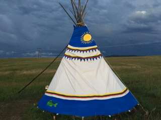 Devils Tower Tipi Camping