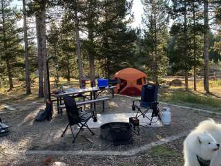 Bighorn National Forest Tie Flume Campground