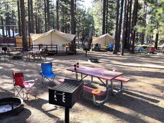 Campground by the Lake