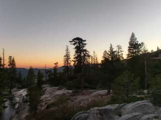 Chilnualna Falls Backcountry Camp — Yosemite National Park