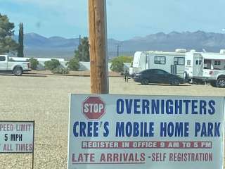 Cree’s Mobile Home Park