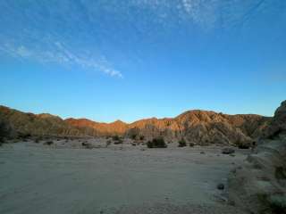 Mecca Hills Wilderness Dispersed Camping 